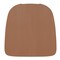 Flash Furniture 4PK Teak Poly Resin Seats for Stools & Chairs, 4PK 4-JJ-SEA-PL01-TEAK-GG - alternate 4
